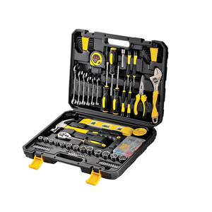 Jeu de clés dynamométriques professionnelles multi-usages 108 pièces avec poignées, garantie 1 an, pour réparation automobile, électricien, étui rigide OEM TS- - Product Image 4
