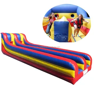 High quality Factory Challenge Dual Lane Inflatable Bungee Run Inflatable Bungee Racing Competition Game