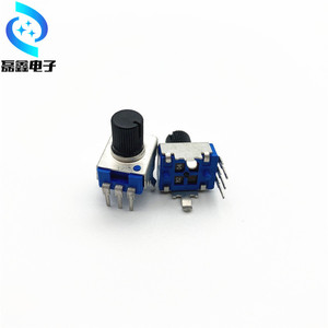 Potentiomètre rotatif R0932N B200K 1 canal, axe moleté, 1 tour, résistance réglable pour l'électronique - Product Image 5
