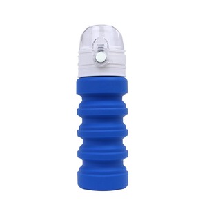 Botella de Agua Deportiva de Silicona Plegable de 400 ml, Tapa a Prueba de Fugas con Rosca, Libre de BPA, Ecológica y Ligera para Uso en Exteriores - Product Image 6