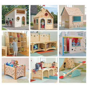 Montessori ชุดของเล่นในร่ม LOFT เป็นมิตรต่อสิ่งแวดล้อมสนามเด็กเล่นปีนเขากิจกรรมศูนย์รับเลี้ยงเด็กอุปกรณ์การเล่นสำหรับเฟอร์นิเจอร์ก่อนวัยเรียน - Product Image 2