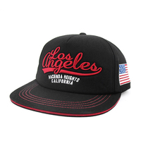 Logo brodé en 3D personnalisé 47 vintage hqr Snapback marque de sport casquette de camionneur à bord plat 5 panneaux casquette de baseball la casquettes ajustées