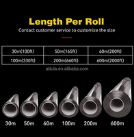Film Kaca Mobil 3M Quality HD-CR Black Nano Ceramic Roll PET Kualitas Unggul Pelindung Privasi Kaca Film