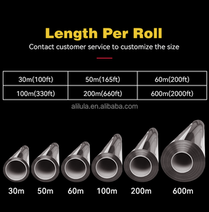 HD-CRブラックナノセラミック窓ティントフィルム電気プライバシー保護車窓ペットロール - Product Image 5