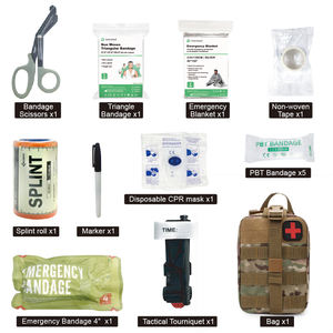 Tactische Redding EHBO-Doos Tas Oxford Stof Survival Tools Rugzak Kit <span class=keywords><strong>Trauma</strong></span> Ifak Voor Veldgebruik En Noodhulp - Product Image 1