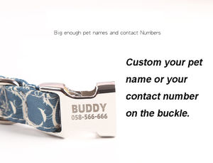 <span class=keywords><strong>Collar</strong></span> de gato personalizado, diseño múltiple, ajustable, fabricante, venta al por mayor - Product Image 5