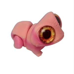 Ornamento di Rane Stampate in 3D con Grandi Occhi Carini, Modello Realistico di Rana Cartoon in PLA, Statuetta Artigianale da Appendere - Product Image 4