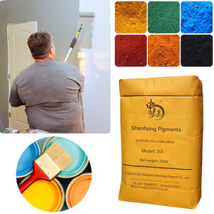 Anorganisches Orangen eisenoxid pigment Fe2O3 1kg MOQ Pulver Keramik farbpigment für Beschichtungen - Product Image 5