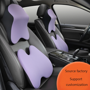 Oreillers en mousse à mémoire <span class=keywords><strong>de</strong></span> forme pour appuie-tête <span class=keywords><strong>de</strong></span> voiture en gros, housse en velours, <span class=keywords><strong>coussin</strong></span> <span class=keywords><strong>de</strong></span> <span class=keywords><strong>dos</strong></span> amovible et lavable personnalisable pour le repos au lit - Product Image 3