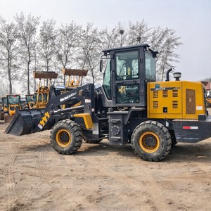 High Efficiency Wheeled Front Loader Comfort Cabin Design Small Construction Loader For Agricultural Farm - Product Image 5