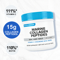 Le supplément hydrolysé de collagène de beauté sans gluten de haute qualité se dissout facilement sans saveur pour les produits en poudre de collagène marin