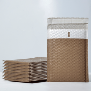 Custom Logo Poly Matte Shipping <strong>Bubble</strong> <strong>Bag</strong> Brown Envelope Mail <strong>Bag</strong> with Recycled Plastic Waterproof Clothes Electronic Products - Product Image 5
