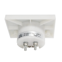 AOTAI AT-44 Compteur numérique de puissance électrique monophasé à 4 chiffres AC 0-80A avec affichage LED, précision de classe 1, en PVC