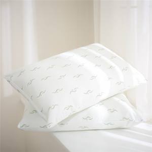 Premium otel yastık kılıfı koruyucu bambu elyaf yastık jakarlı kumaş hipoalerjenik su geçirmez yastık örtüsü - Product Image 6