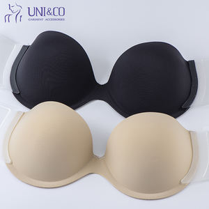 Usine en gros Push-up étanche à la transpiration sans couture Shell Style haute qualité <span class=keywords><strong>Silicone</strong></span> adhésif push-up Invisible soutien-gorge - Product Image 1