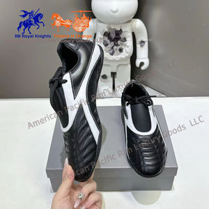 Chaussures de sport de luxe de marque célèbre, en cuir souple et confortable, décontractées, pour le tennis, le taekwondo, légères et élégantes, pour le baseball - Product Image 1