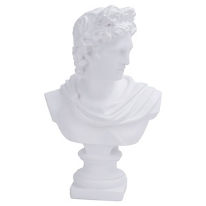 Redeco Nghệ Thuật Độc Đáo Bức Tượng <span class=keywords><strong>David</strong></span> Đơn Giản Hình Điêu Khắc Nhựa Trắng Nghệ Thuật Con Người Cơ Thể Bust Bức Tượng Cho Quà Tặng Trang Trí Nội Thất - Product Image 3