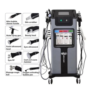Vertical Aqua Facial Peel Water Hydrodermabrasion 8 in 1 Skin Care H2o2 Hydra Dermabrasion Facials Machine - Product Image 1