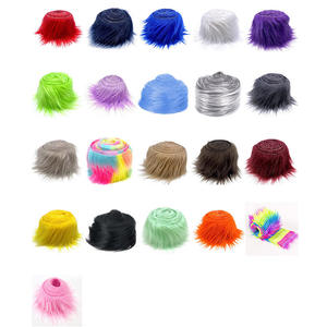 En gros 1.5M X 5CM De Noël Fausse Fourrure Ruban Garniture Tissu Rouleau pour Arbre De Noël Décor Guirlande Arcs Artisanat Cosplay Costume - Product Image 5