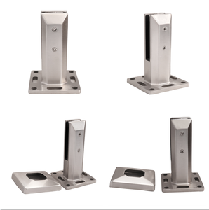 Duplex 2205 prix <span class=keywords><strong>moins</strong></span> <span class=keywords><strong>cher</strong></span> Type léger balustrade main courante en acier inoxydable robinet en verre - Product Image 6