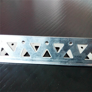 <span class=keywords><strong>2025</strong></span> góc hạt kết xuất 32x32mm vách thạch cao góc hạt nhôm mở rộng dây kim loại lưới góc hạt với lưới - Product Image 4