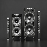 Sistema de Sonido PA Activo de Alta Potencia para Exteriores, con Batería de 20 Ah, Bluetooth 5.4, 793 W, Doble Woofer de 10 Pulgadas y 7 Drivers Matrix