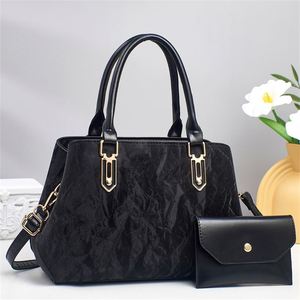 Conjunto de 2 Bolsos de Mano de Piel Sintética para Mujer, Estilo Casual para Trabajo al Aire Libre - Product Image 4