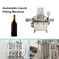 Ligne de production HZPK de remplissage automatique de liquides par piston et de bouchage ROPP pour bouteilles en verre de vin, boissons, lait, eau, miel, jus