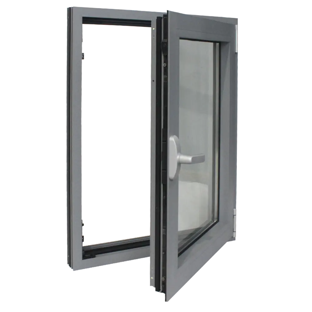 Popular in London aluminium Tilt and Turn Windows double glass window Offering Versatility and Easy Maintenance