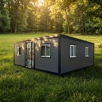 Villa mobile préfabriquée extensible, maison conteneur extensible à vendre