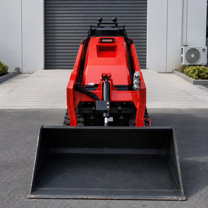 LIVRAISON GRATUITE Chine Engin de terrassement Mini-chargeuse compacte sur chenilles CE/EPA avec godet, trancheuse et charrue rotative - Product Image 2