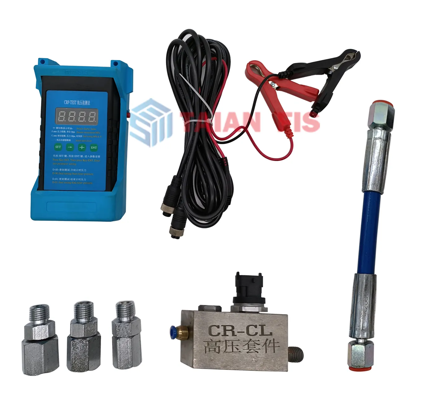 High-Pressure Oil Circuit Intelligent Detector Pressure Test Overpressure Drain Diagnostic Tools