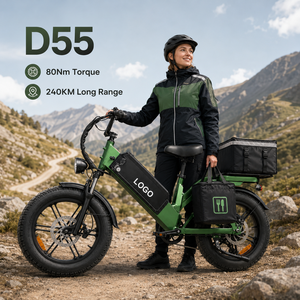 Bicicleta Eléctrica de Carga, 48V 55Ah, Batería Personalizada, Llantas Gruesas de 20 Pulgadas, para Transporte Comercial Diario - Product Image 1