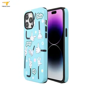 High Quality Sublimation Case Blanks Customized Mobile Cell Phone Case Cover Hook For Iphone 12 13 14 15 Pro Max