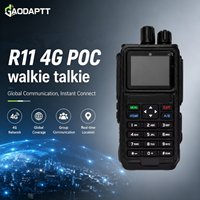 Radio bidirectionnelle GaodaPTT 4G Walkie Talkie R11 POC LTE DMR avec carte SIM VHF UHF, couverture mondiale illimitée 5000 km, interphone