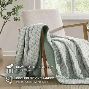 Manta Refrigerante <span class=keywords><strong>de</strong></span> Doble Cara, Ligera, Transpirable y Suave, para <span class=keywords><strong>Dormir</strong></span> en Cama, Sofá o Sala <span class=keywords><strong>de</strong></span> Estar - Product Image 4