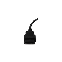 Kabel Diagnostik Truk Tipe 2 J1939 9P Plug ke Obd2 Female Custom Wiring Harness, Kabel Eld Tahan Air dengan Konduktor Tembaga