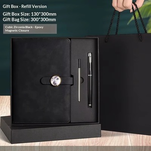 Set de Regalo Corporativo 2027, Cuaderno A5 Personalizado con Bolígrafo y Botella de Agua, para Reuniones Anuales de Empresa, Set de Regalo Empresarial - Product Image 4