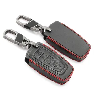 สำหรับฟอร์ดฟิวชั่นสำหรับ <span class=keywords><strong>Mustang</strong></span> Explorer ขอบ F150 Mondeo กุญแจรถโฟกัส Mk5 <span class=keywords><strong>Mk4</strong></span> 2019 2020 2021สำหรับฝาครอบเคสอุปกรณ์อะไหล่รถยนต์ - Product Image 2