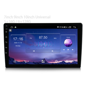 1 2 DIN 2GB 4G 16 32GB autoradio 7 "9" 10 "หน้าจอสัมผัสขนาดใหญ่ <span class=keywords><strong>Android</strong></span> รถยนต์ GPS วิทยุวิดีโอและเสียงสเตอริโอสำหรับรถยนต์ที่มีหน้าจอ - Product Image 1
