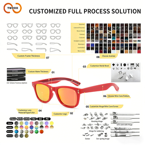<span class=keywords><strong>Gafas</strong></span> <span class=keywords><strong>de</strong></span> Sol TWOOO T1728 Nuevas Retro con Tachuelas y Degradado, Montura Moderna con Rayas, <span class=keywords><strong>Gafas</strong></span> <span class=keywords><strong>de</strong></span> Moda con Personalidad, Directo <span class=keywords><strong>de</strong></span> Fábrica - Product Image 5