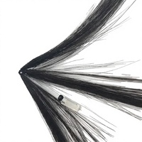 Extensions de cheveux chinoises invisibles sans pointe, double ligne, sans pli, ondulation naturelle, russes, 100% vierges, lisses crépus, 100g