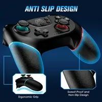 Control Inalámbrico para Nintendo Switch Pro, Conexión BT, Compatible con Accesorios de Juegos Móviles, Motor de Vibración, Joystick, Gamepad