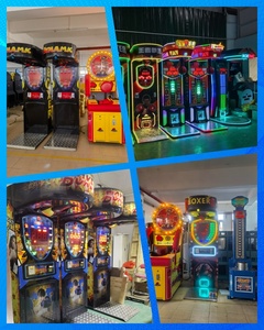 Lifun <span class=keywords><strong>Boxer</strong></span> <span class=keywords><strong>II</strong></span> Macchina da Gioco a Moneta per Pugilato, Tester di Forza e Velocità con Erogazione Premi a Ticket per Centri Commerciali e FEC - Product Image 5
