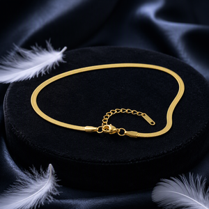 Collana Flessibile a Spina di Pesce in Acciaio Inossidabile, Placcata <span class=keywords><strong>Oro</strong></span> Rosa/Argento/<span class=keywords><strong>Oro</strong></span>, Catena Unisex di Tendenza - Product Image 6