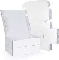 Neuankömmling falten Wellpappe Versand Mailer Kraft papier Karton benutzer definierte Pappe flache Mailing Liefer box