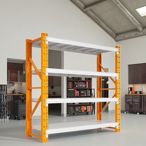 מדפי אחסון צמיג פלדה לערימה רב שכבתית בסופרמרקטים ומחסנים ביתיים - Product Image 1