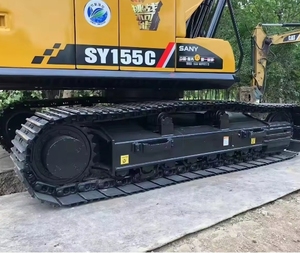 Occasion Sany 155 15 tonnes caterpillar excavateur hydraulique cylindre terre tarière forage post trou pelle excavatrice - Product Image 3