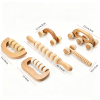 Rouleau de massage en bois pour la santé, anti-cellulite, drainage lymphatique, outil de massage Gua Sha, outils de thérapie en bois