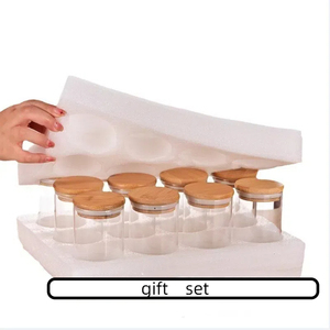 300毫升玻璃罐与竹盖食品 - Product Image 6